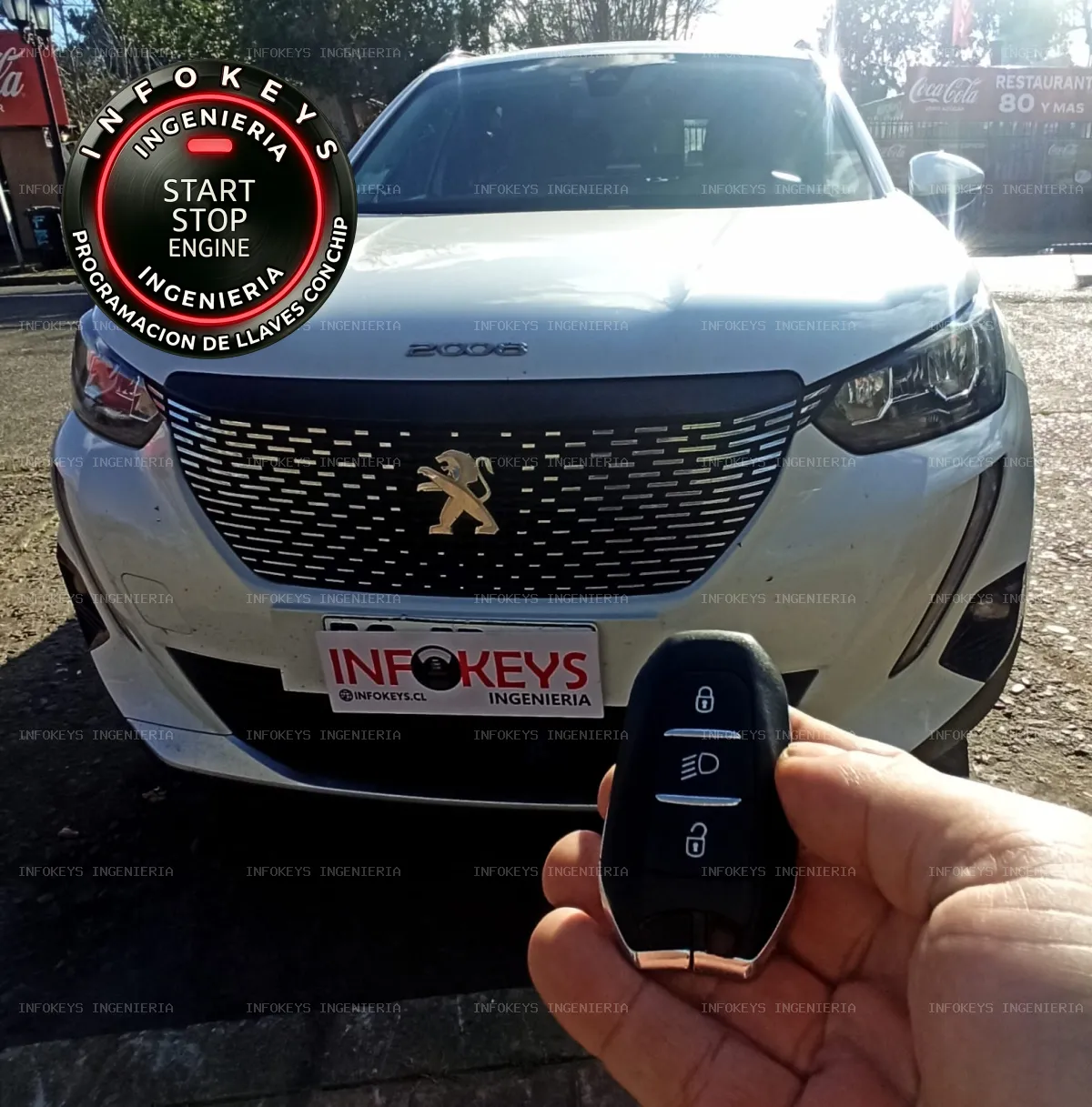Compré un auto con una sola llave: Rescate y Seguridad en Peugeot 2008 (2023)