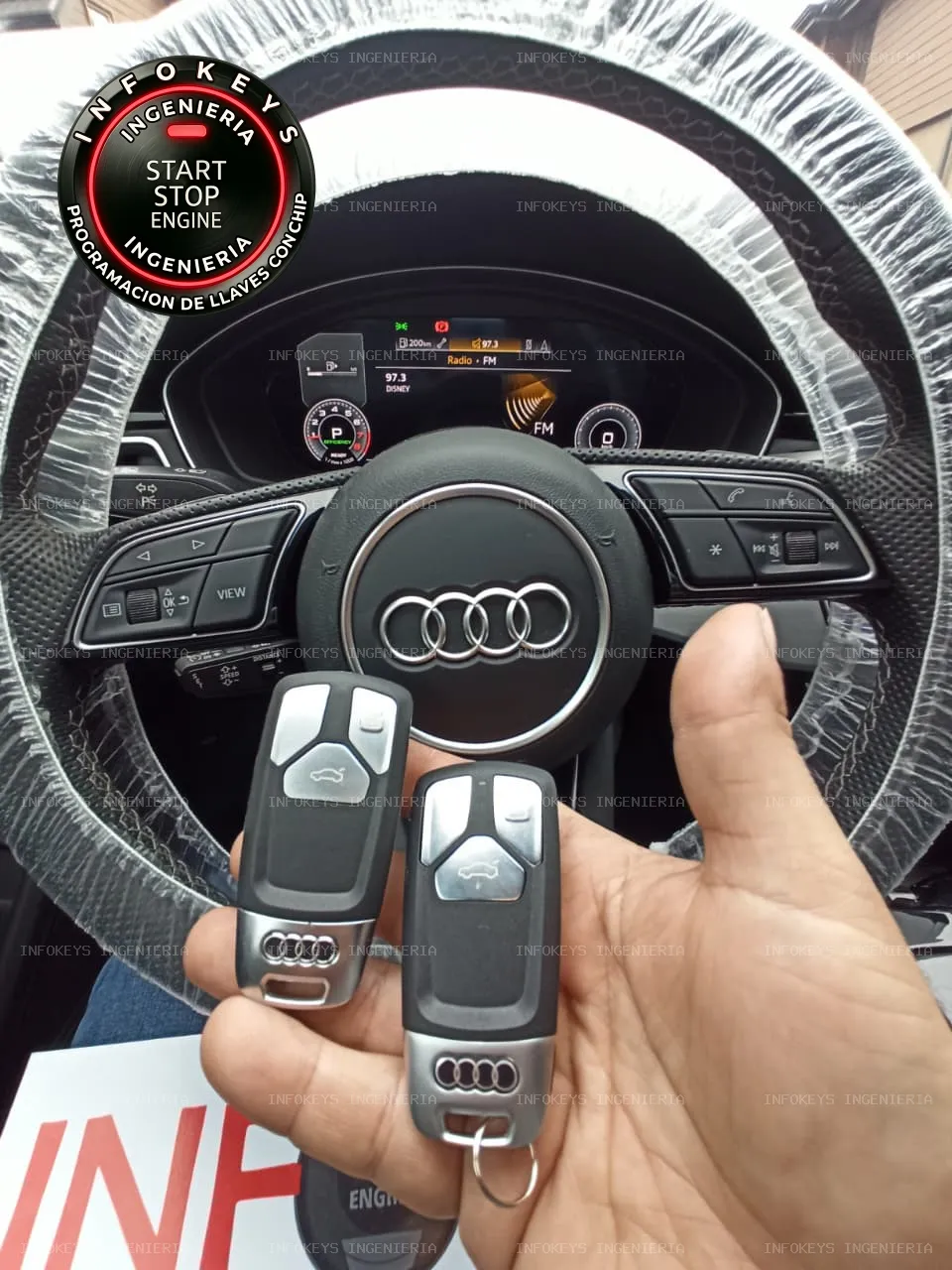 Copia de Llave Audi A5 2023 Quattro S Line: El Complejo Desafío Electrónico de la Plataforma MLB Evo