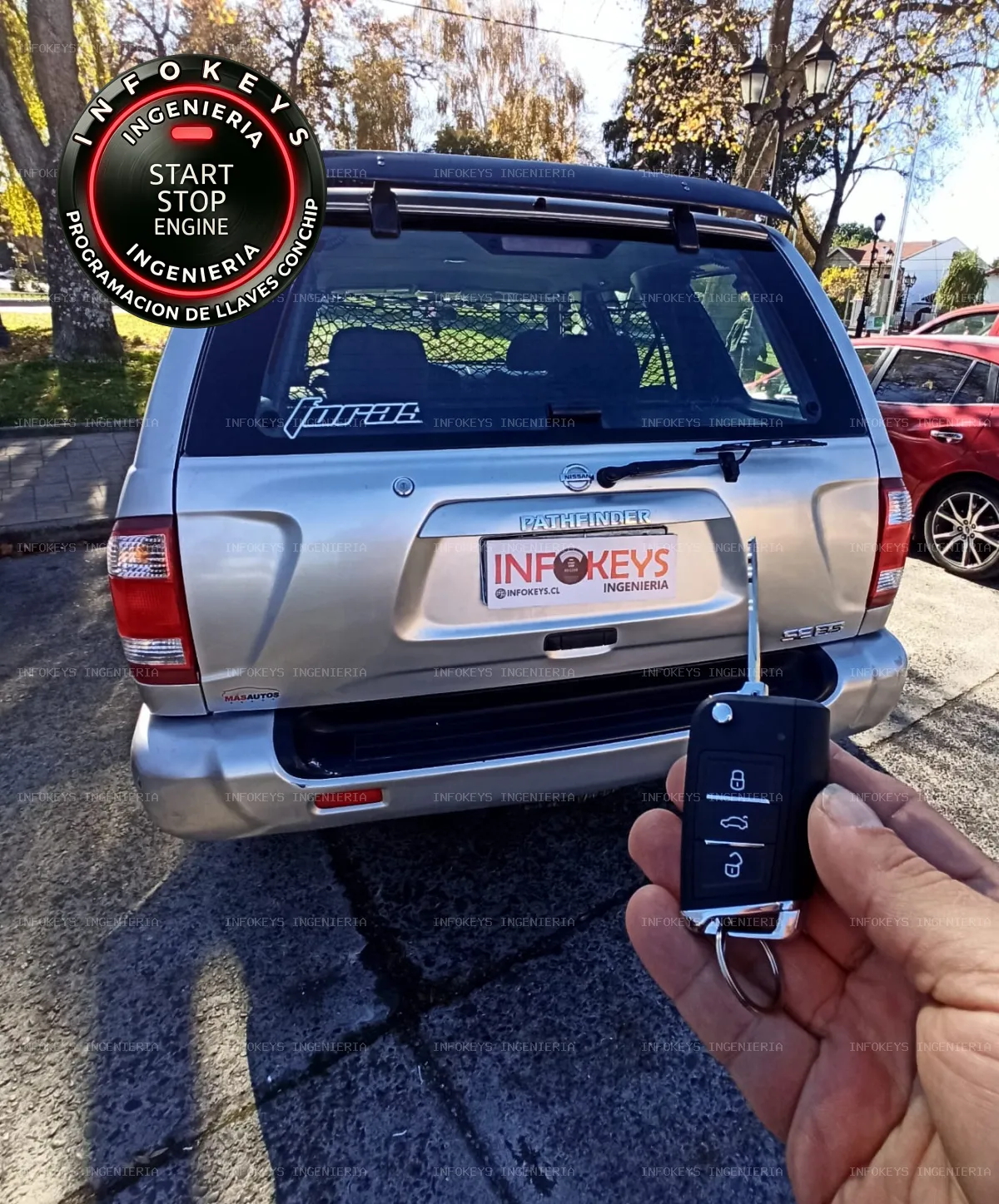 Copia de Llave con Chip para Nissan Pathfinder: Calidad de Ingeniería al Precio de una Cerrajería