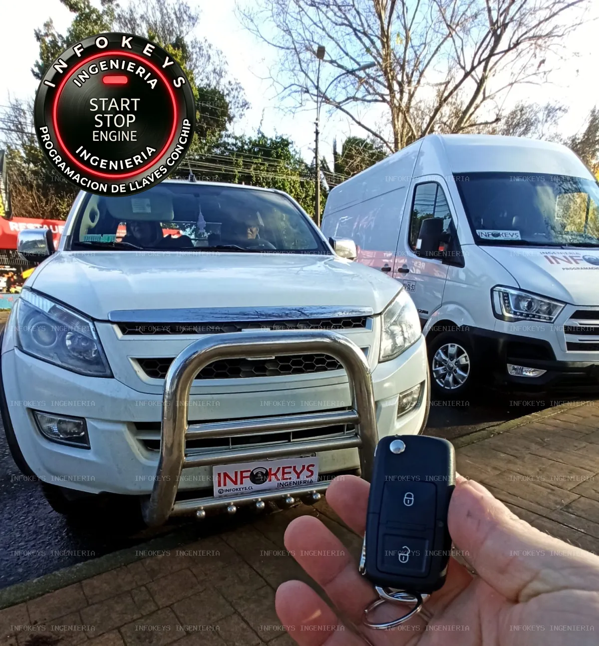 Copia de Llave para Chevrolet D-Max: Por Qué el Concesionario y las Cerrajerías Fallan
