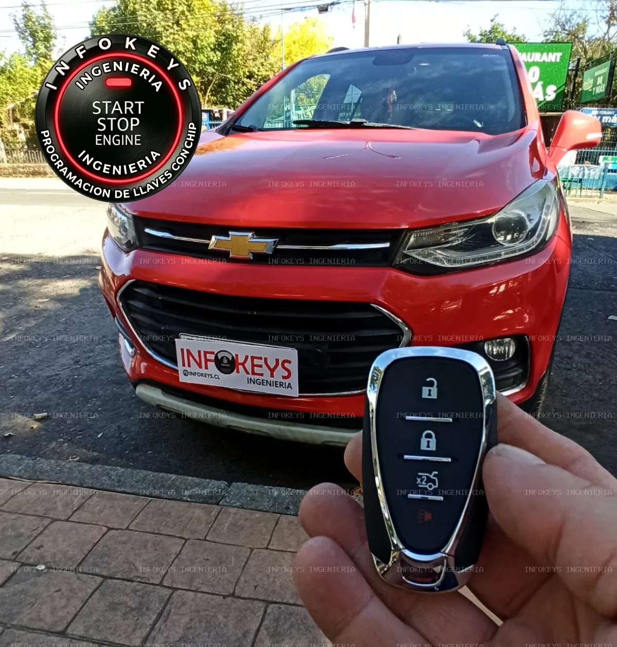 Copia de Llave Smart Key para Chevrolet Tracker: Solución Técnica a Llaves en Mal Estado