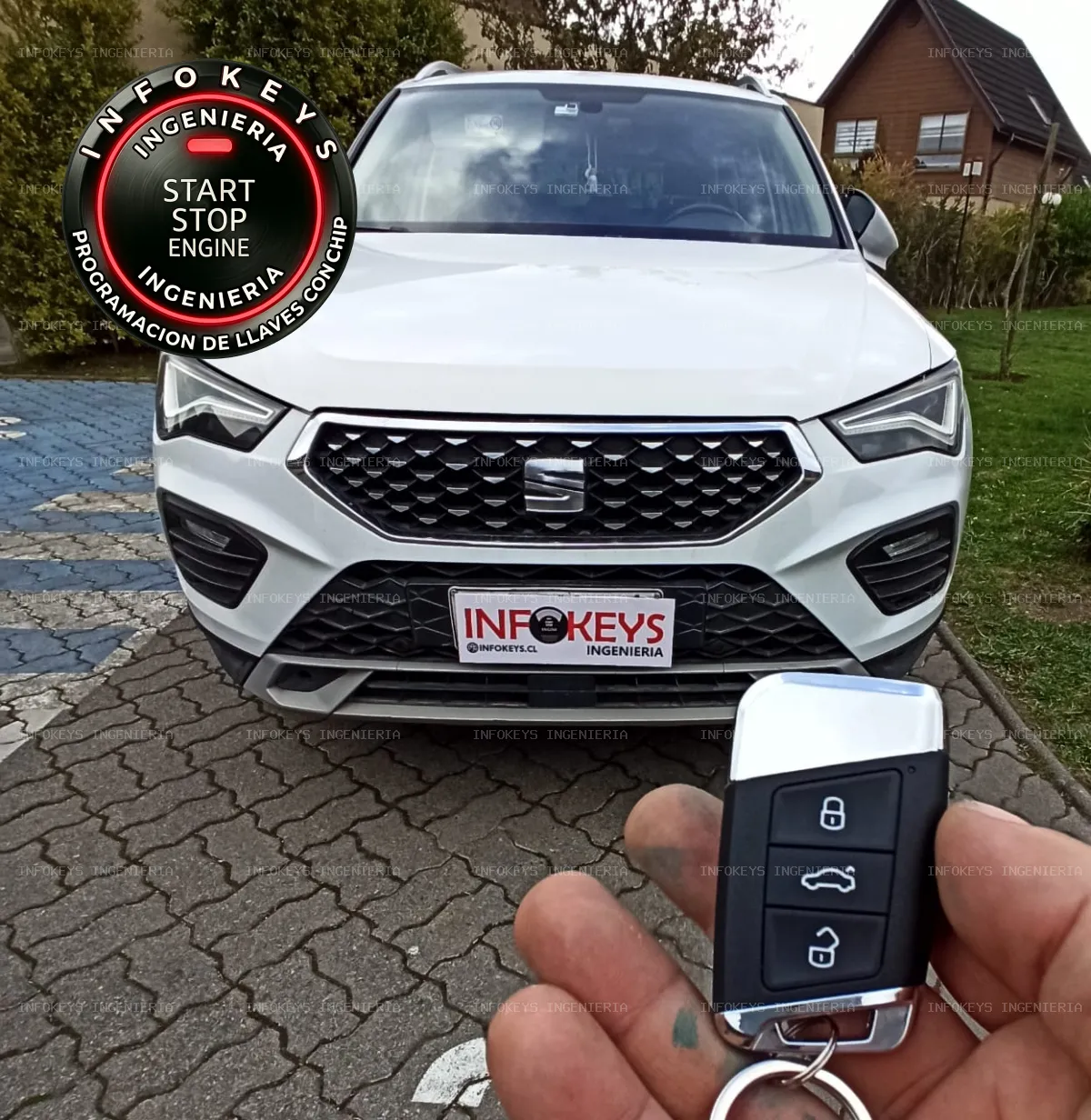 Copia de Llave Smart Key para SEAT Ateca 2021: Ingeniería 5C al Servicio de Aseguradoras, Leasing y Particulares