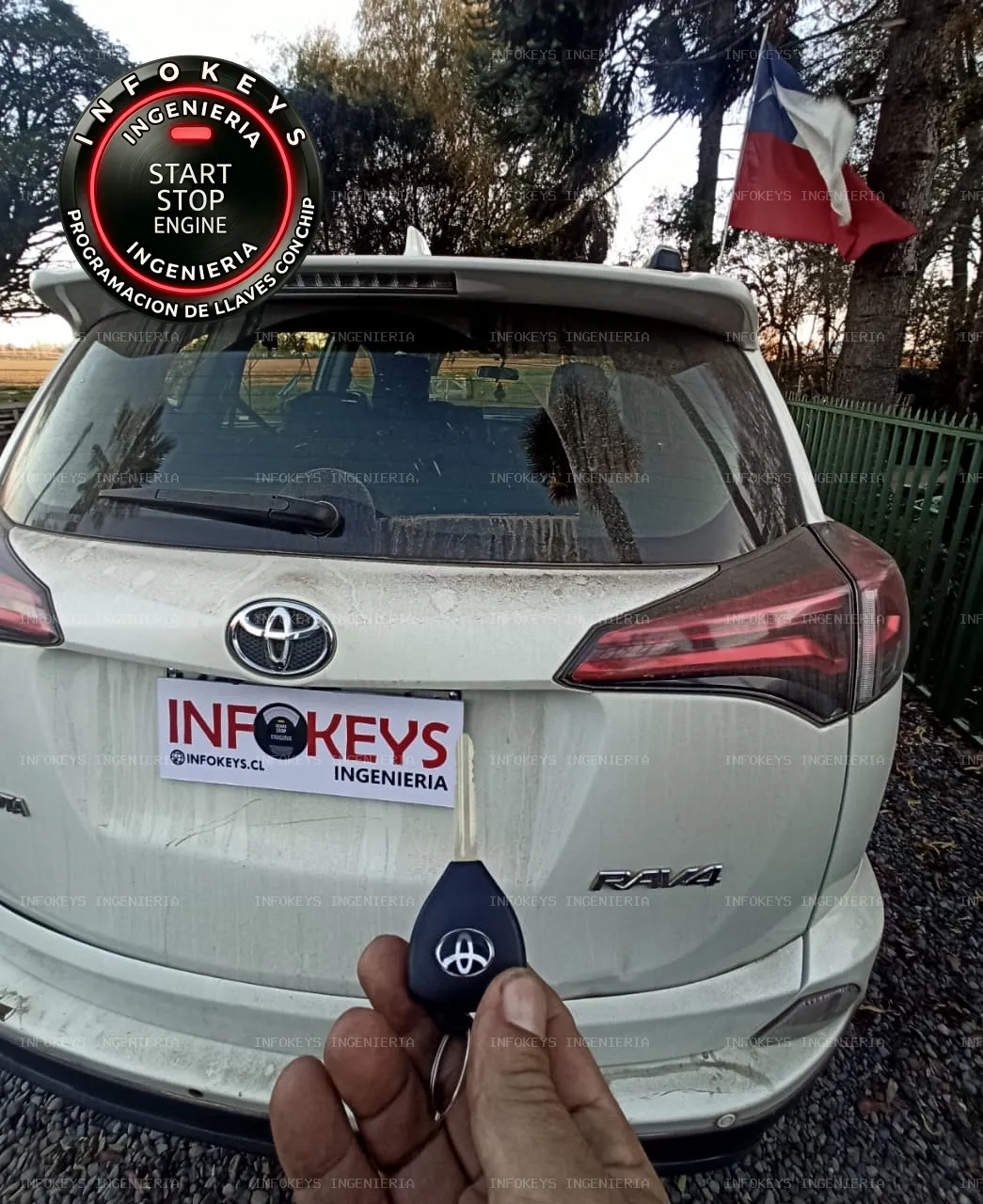 Copia de Llaves para Toyota RAV4: Transparencia y Servicio Automotriz a Domicilio en Coihueco