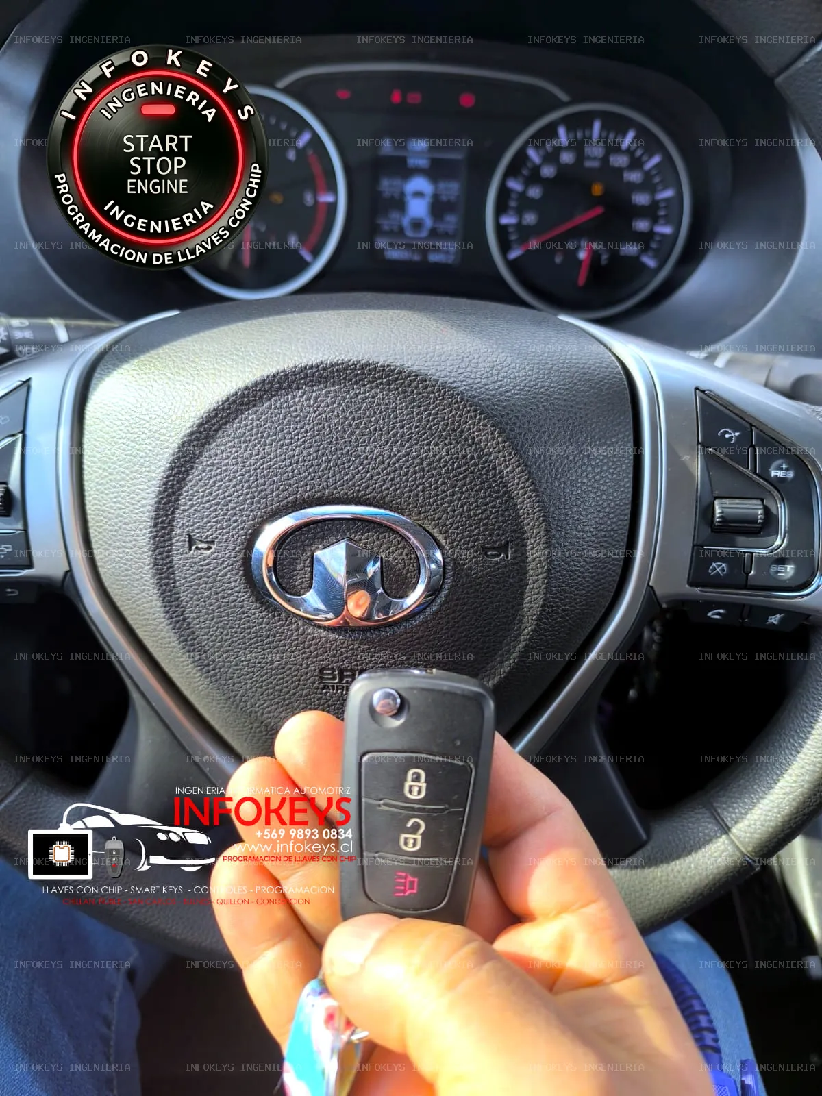 Great Wall Wingle 7 (2023): Programación y Respaldo de Llave Original