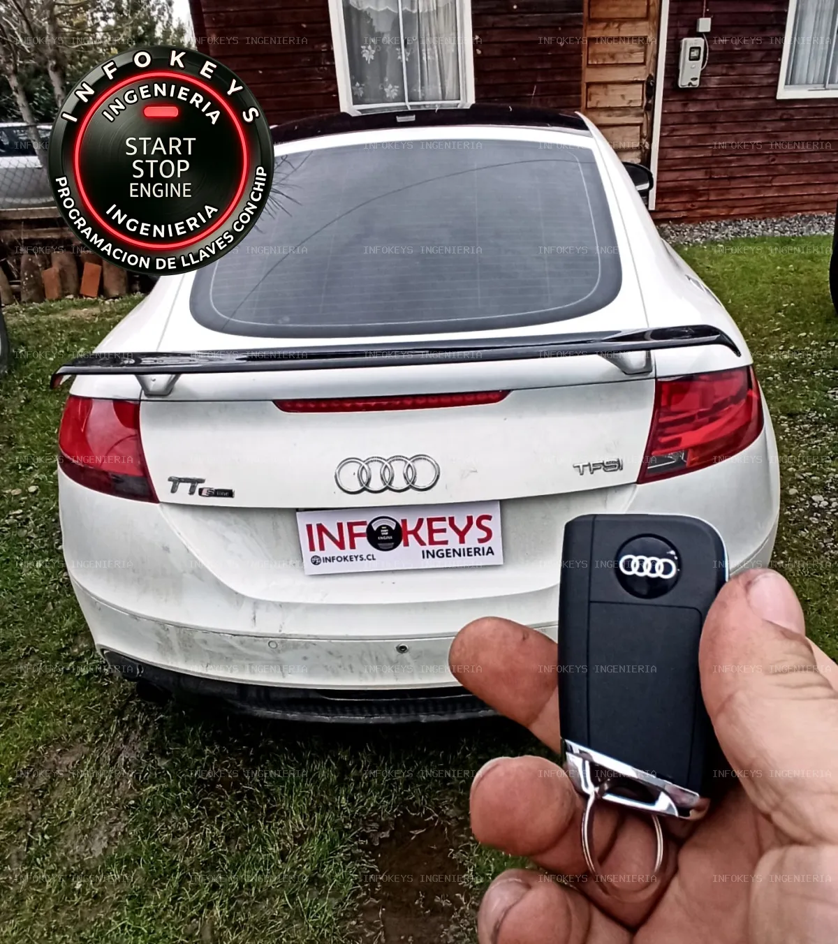 Mi auto no enciende por llave rota: Rescate de Inmovilizador en Audi TT