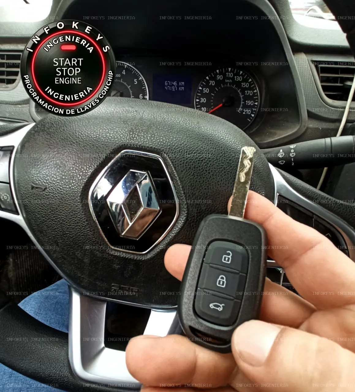 "No vemos Renault": El desafío de programar una Renault Express 2023 (Seguridad Europea) y el protocolo de InfoKeys