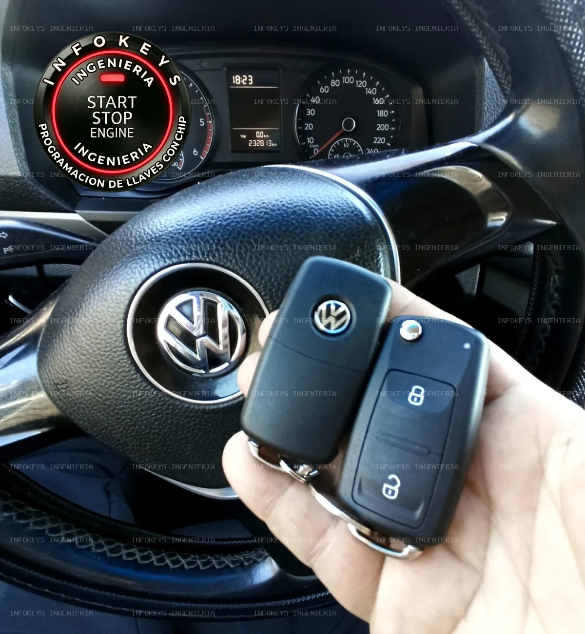 Pérdida total de llaves en VW Amarok 2020 (MQB) en Las Trancas – Por qué la grúa fue la mejor decisión