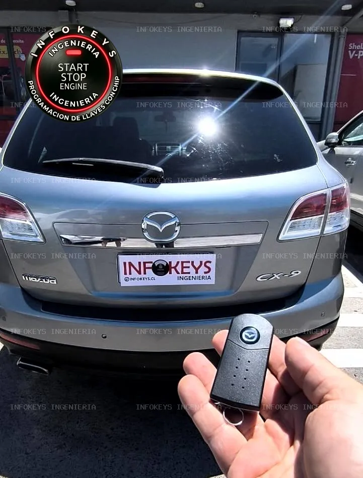 Programacion y copia de llave Mazda CX9