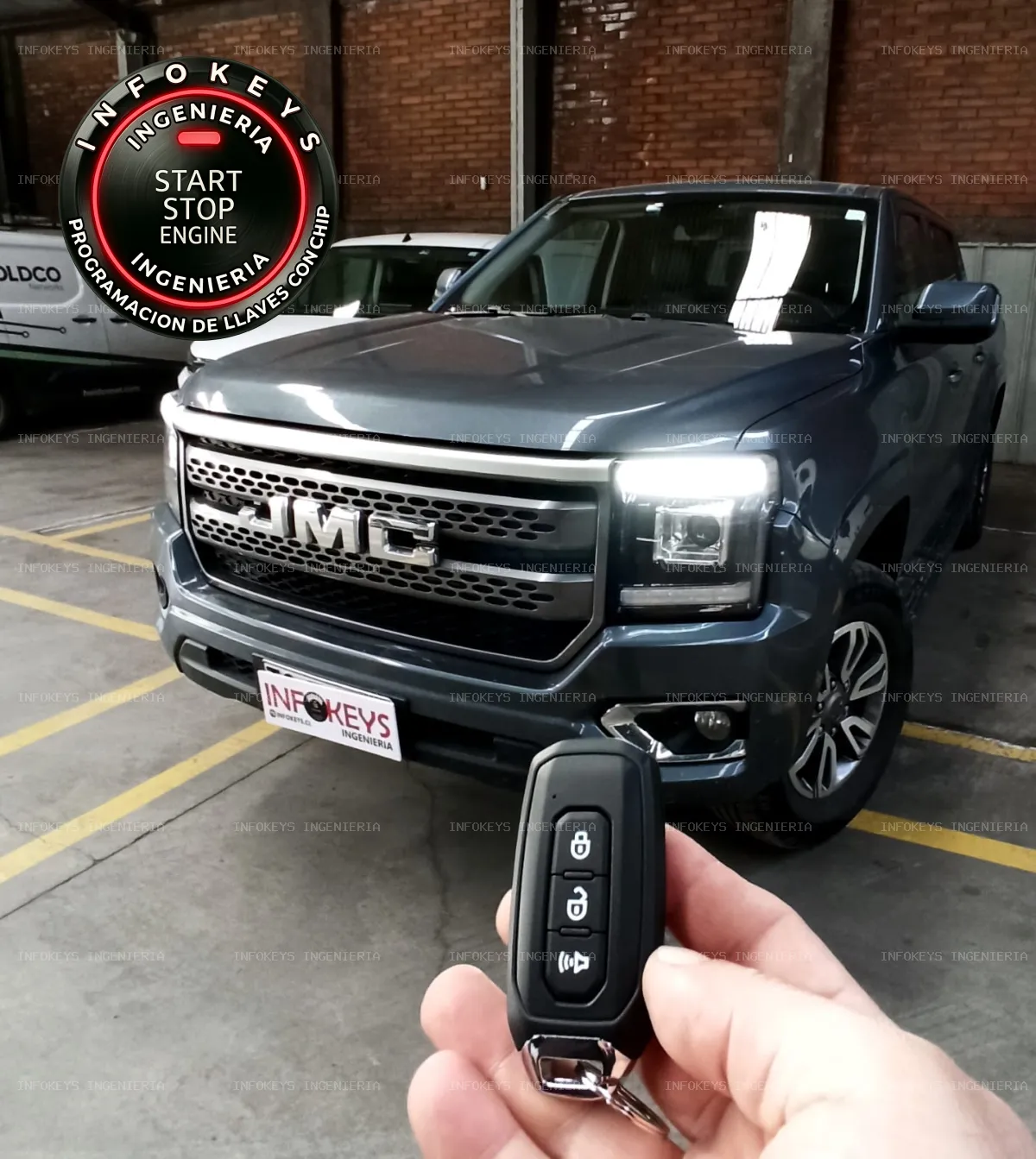Respaldo para Flotas y Rent a Car: Programación de Smart Key para JMC Grand Avenue 2025