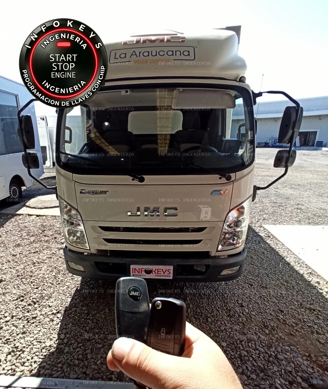 Robo de Llave y Programación para Camión Eléctrico JMC Conquer EV 2024: Seguridad para Flotas